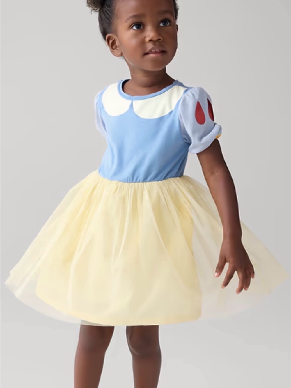 Baby GAP Disney Snow White Blue and Yellow Princess Tulle Dress 4 Years